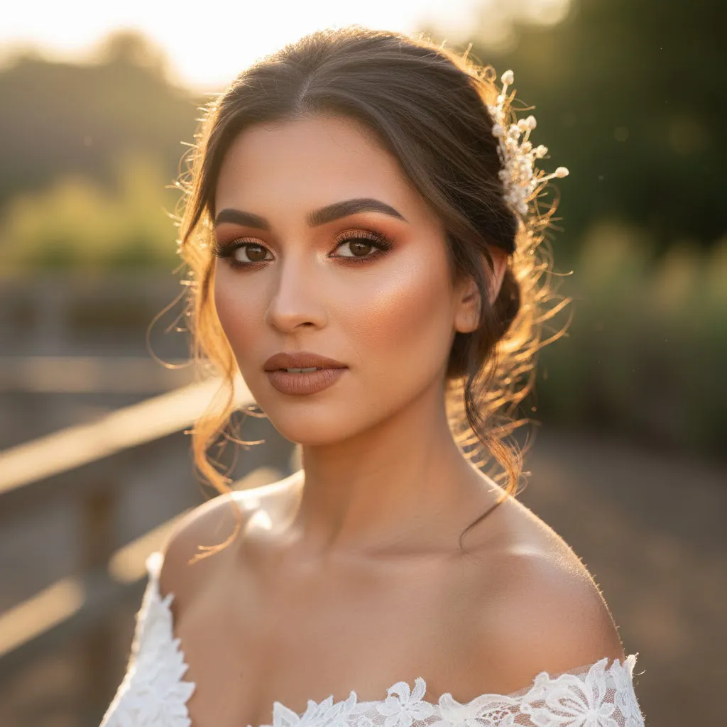 Shine Like a Queen: Revealing the Secrets of Timeless Bridal Makeup Looks for Brown Skin